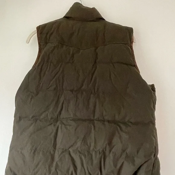Ralph Lauren Olive Quilted Vest - Picture 2 of 7